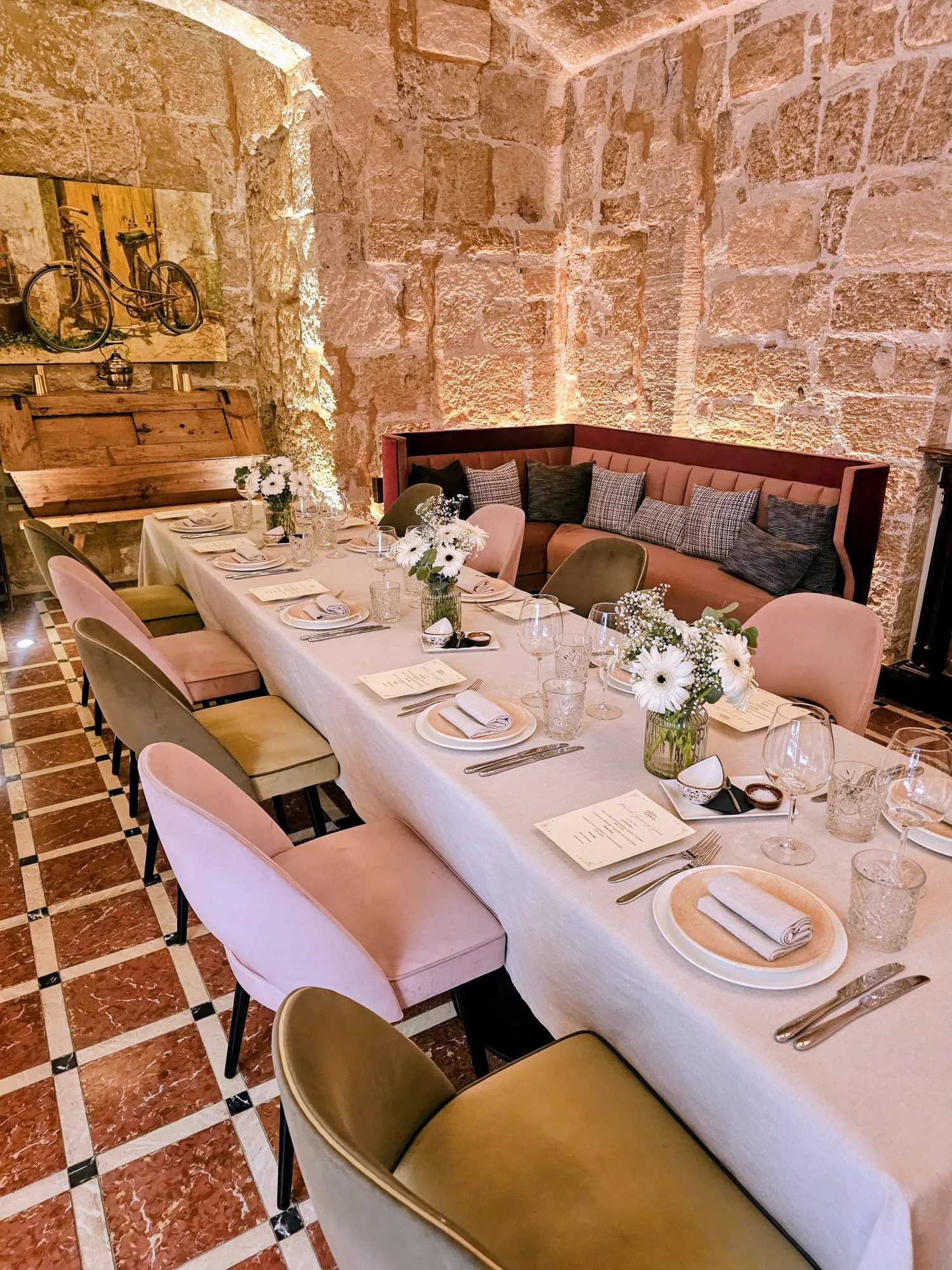 El Saló del Te, l’espai privat · El Patio de Glòria, Palma de Mallorca